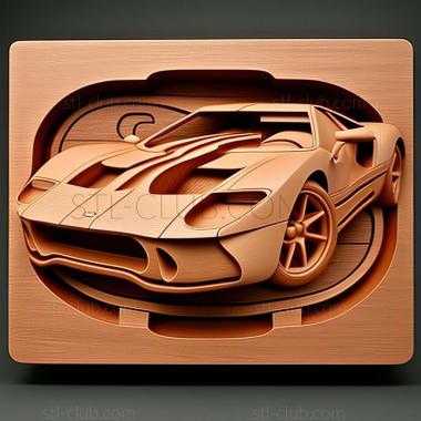 3D модель Ford GT (STL)